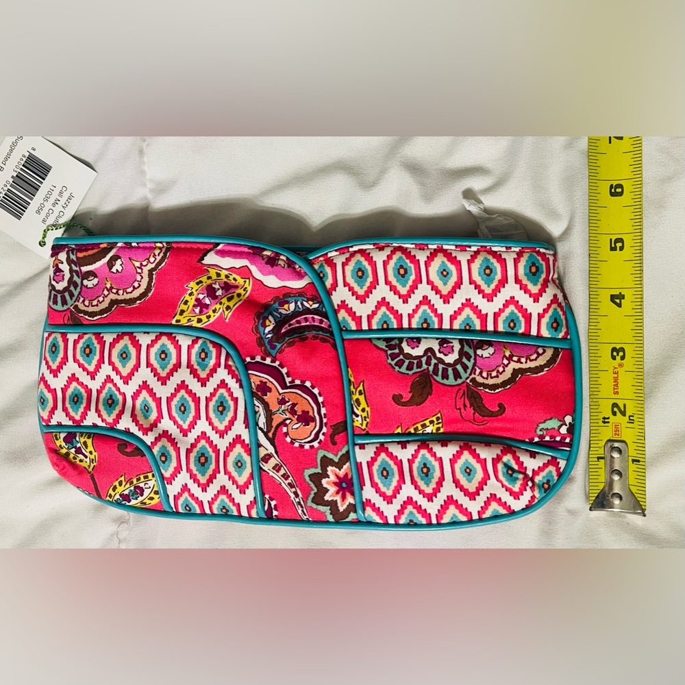 Jazzy Clutch Vera Bradley NWT Call Me Coral